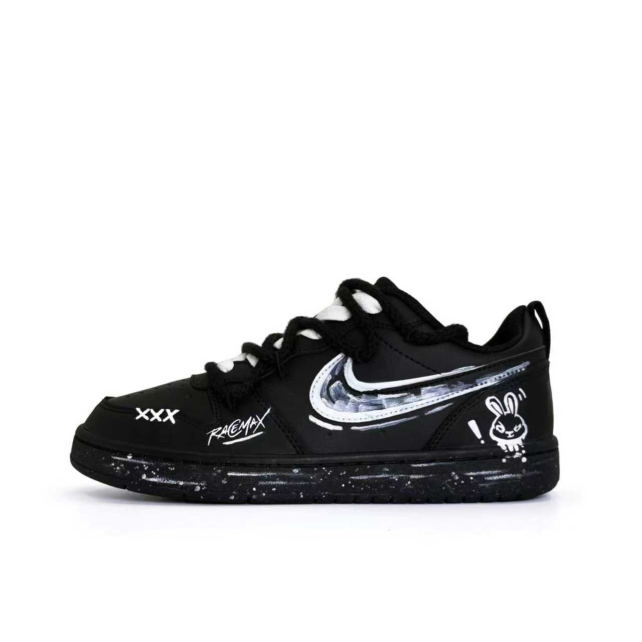 

Детские скейтерские кроссовки Court Borough для младших школьников Nike, белый