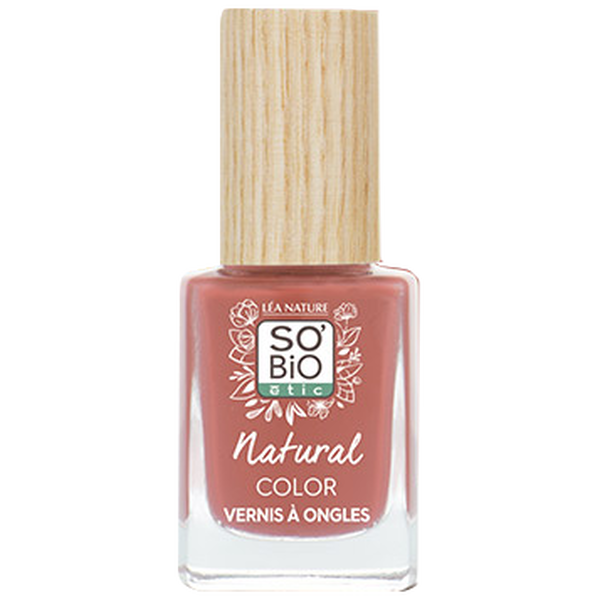 

Лак для ногтей 65 розовый нюд, 11 мл So'Bio Etic Natural color, цвет 65 rose nude
