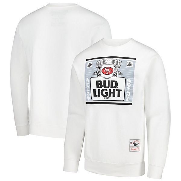 

Мужской свитшот с логотипом San Francisco 49ers Bud Light Mitchell & Ness
