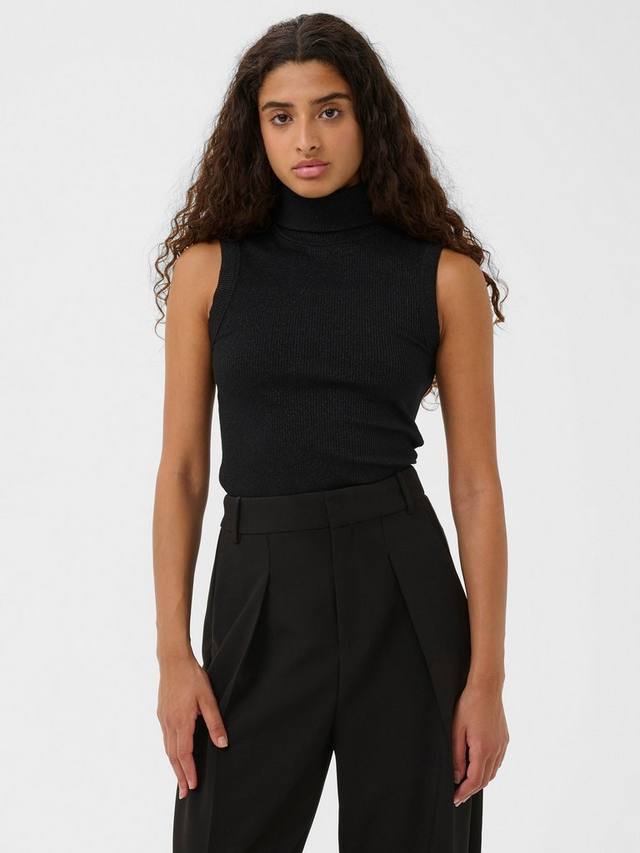 

Топ без рукавов Dagna Sparkle InWear, Black Glitter