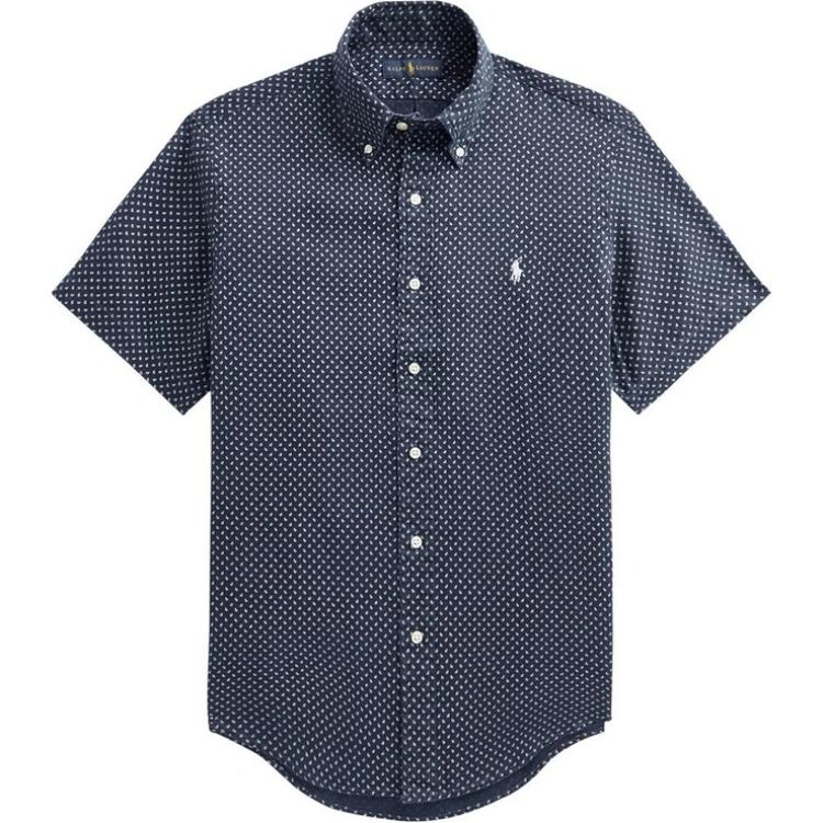 

Polo Ralph Lauren Мужская рубашка морского синего цвета Marine Blue