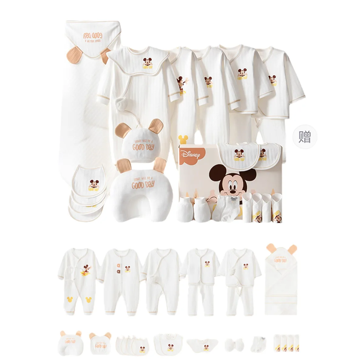 Подарочный набор для малыша Disney, [20 Pcs Gift Set]All-Season White — фото 4