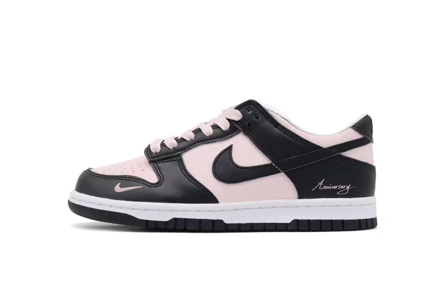 

Nike Повседневные кроссовки dunk pink mist forest нескользящие износостойкие низкие детские скейтбординг обувь black для подростков