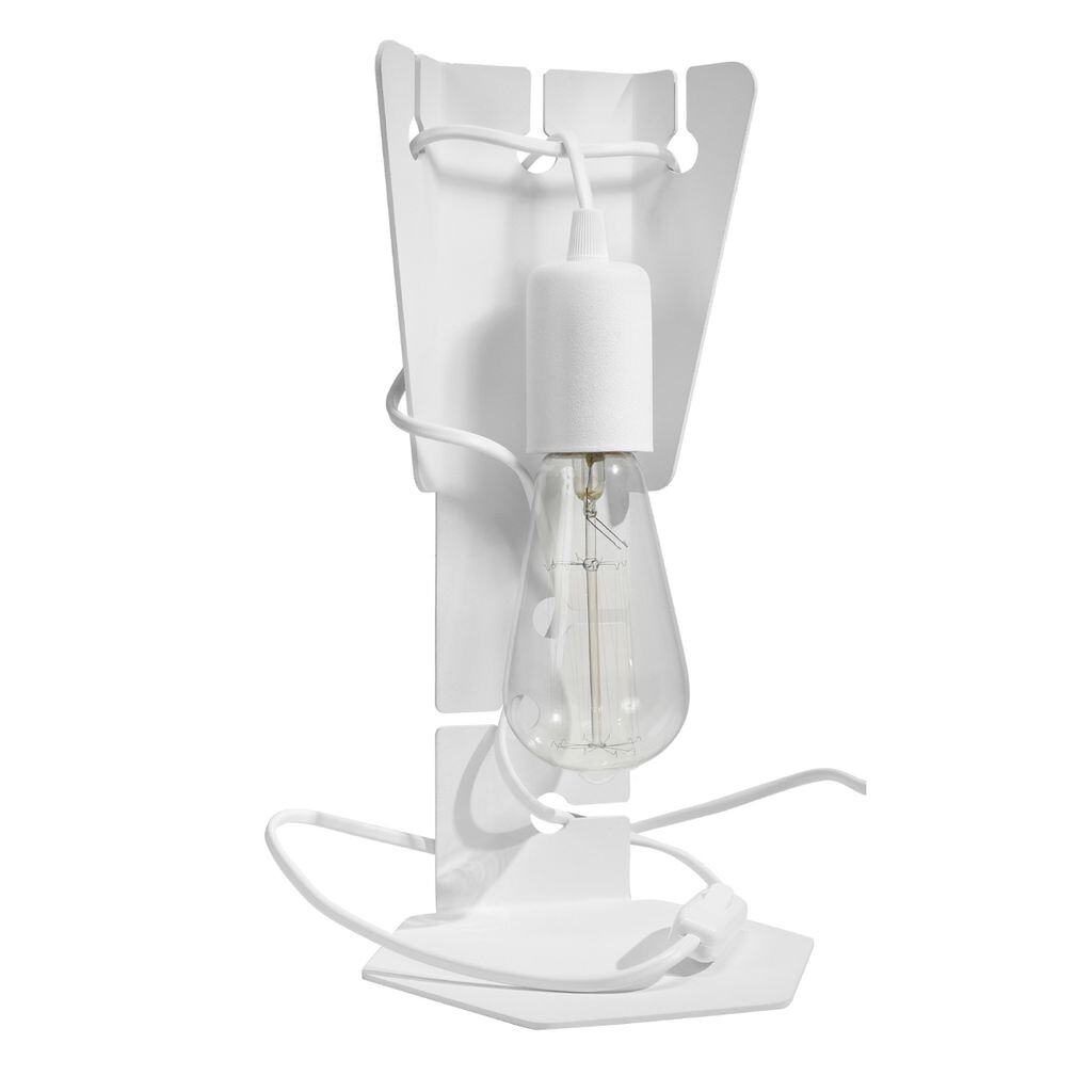 

Настольная лампа ARBY белый 1xE27 60Вт сталь 31x15x15см Sollux Lighting