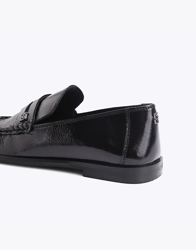 Туфли KG Kurt Geiger Mae на плоской подошве из черной кожи — фото 4