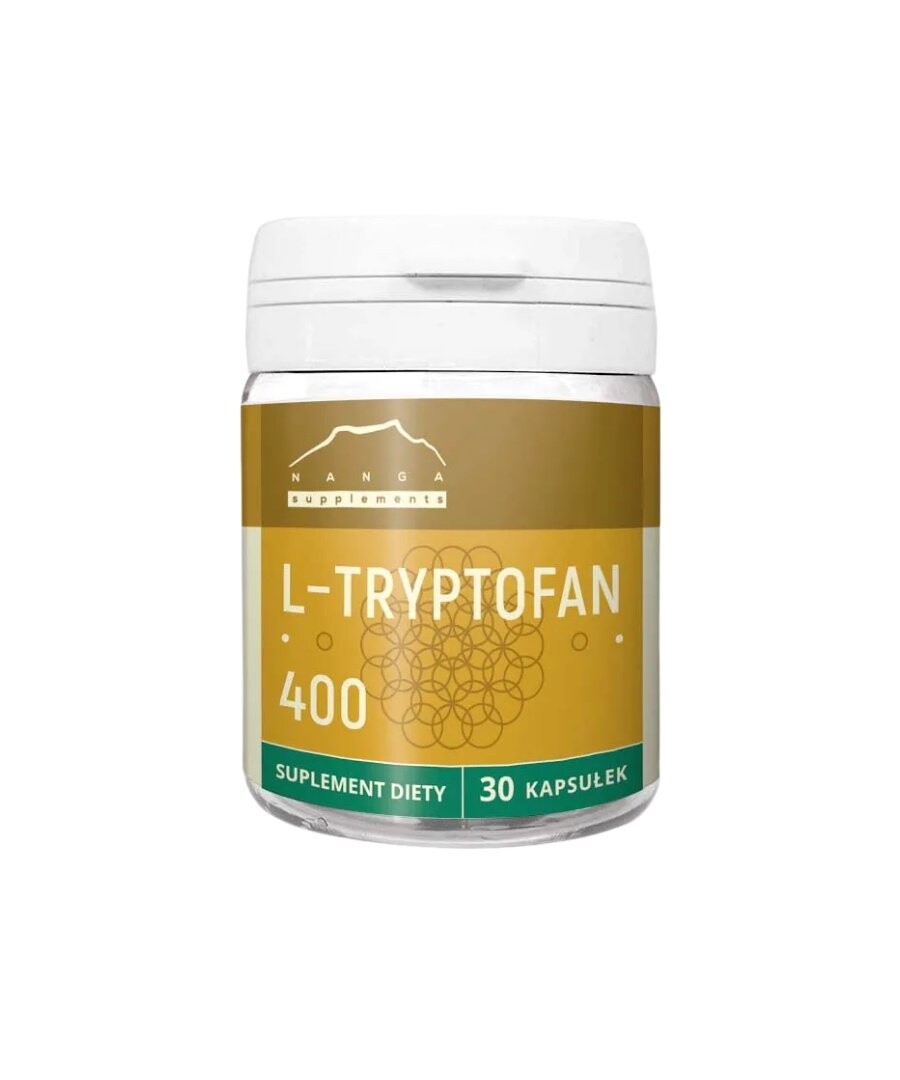 

Биологически активная добавка L-триптофан 400мг 30 капсул Нанга Nanga