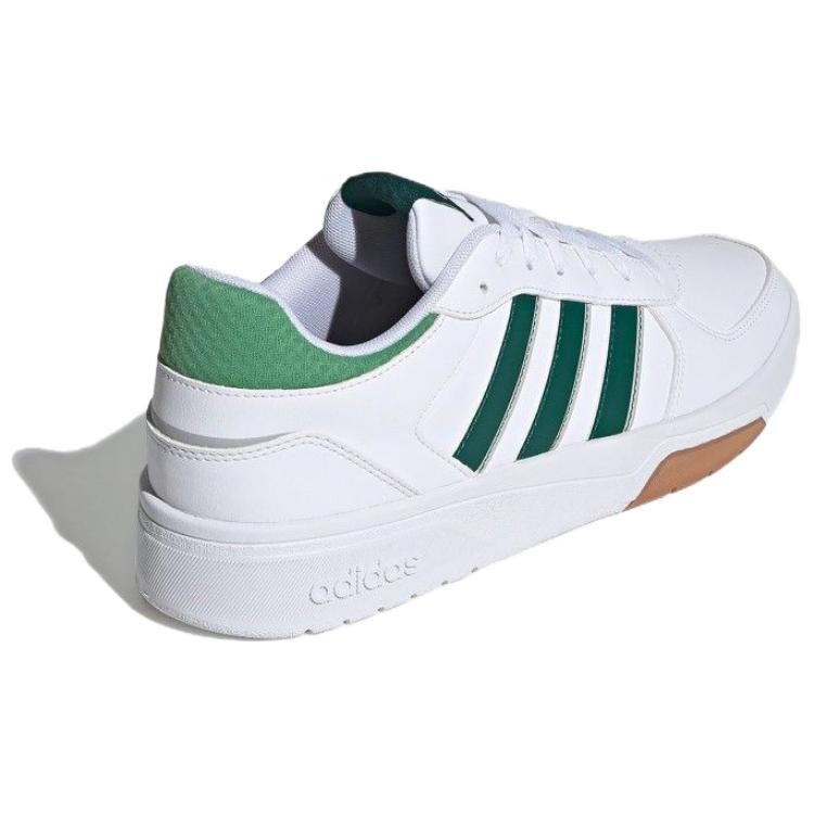 Кроссовки adidas Court Skateboarding Shoes Men Low-top White/Green, зеленый — фото 4