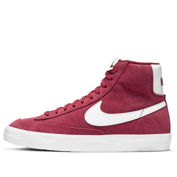 

Кроссовки blazer mid '77 suede 'team red' Nike, красный