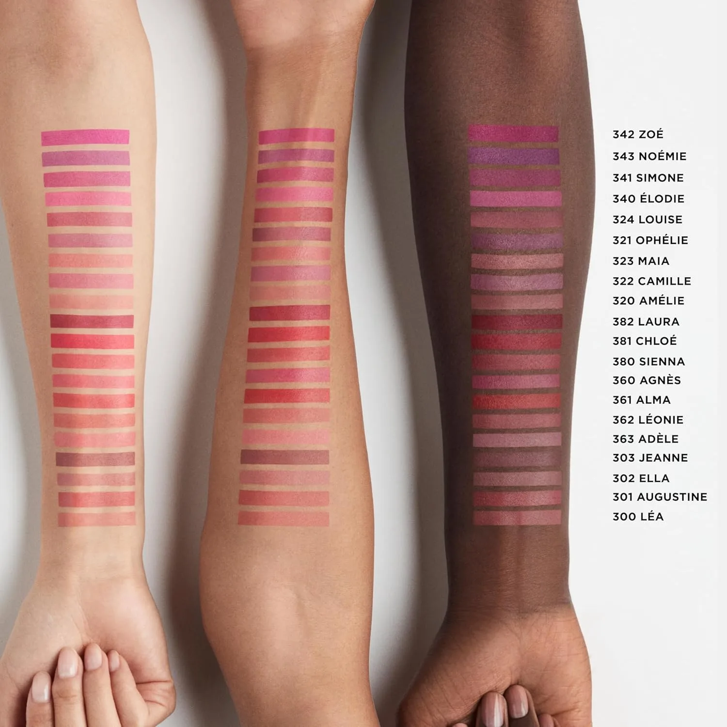 Помада-карандаш Laura Mercier Petal Soft, увлажнение и смягчение губ в течение 24 часов, полупрозрачный матовый цвет в течение 12 часов, комфортное и невесомое ношение, рассеянный, размытый эффект., 343 Noémie - Mid Tone Plum — фото 4
