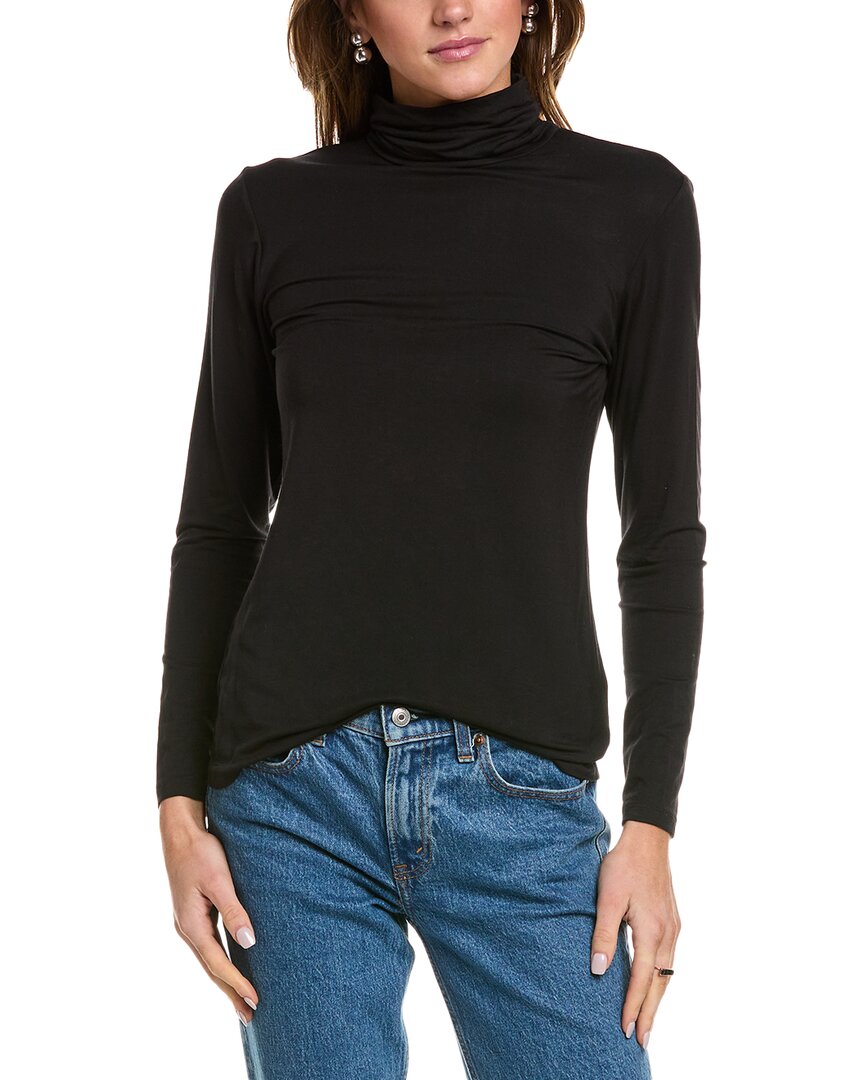 

Топ Jones New York Mock Neck, черный