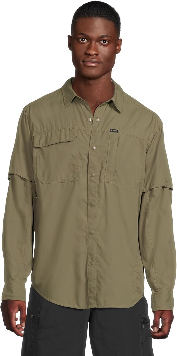 

Мужская рубашка с длинным рукавом Columbia Skien Valley, Stone Green