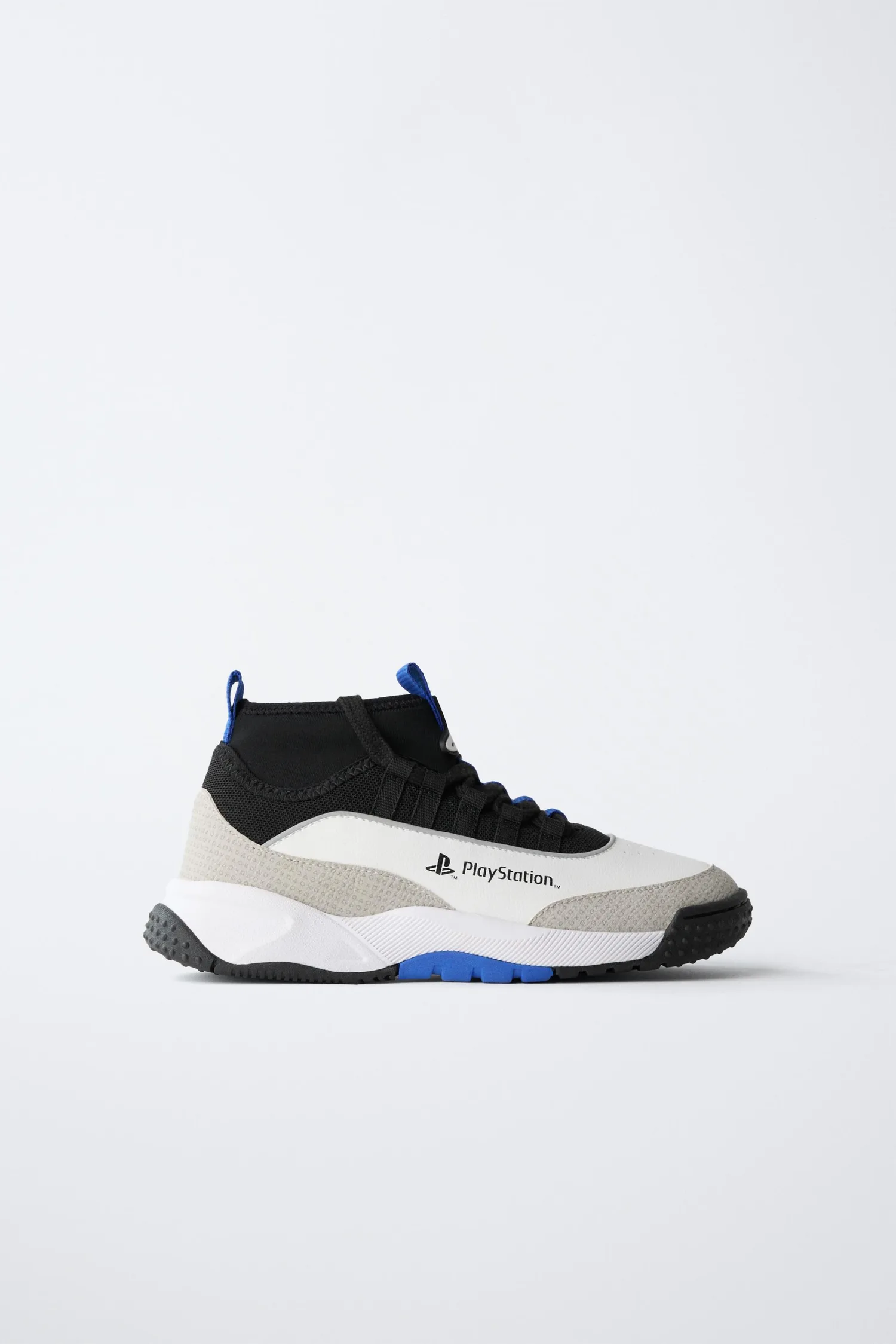Высокие кроссовки playstation Zara, белый
