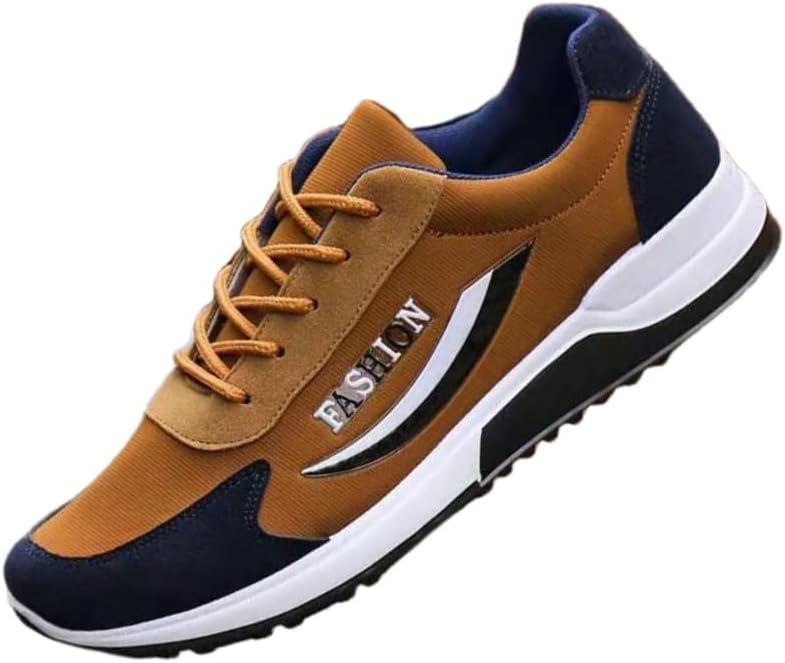 

Мужские легкие кроссовки Clolinde - дышащие и комфортные, противоскользящие и прочные. Подходят для занятий в спортзале, активного отдыха на улице и повседневной носки, коричневый