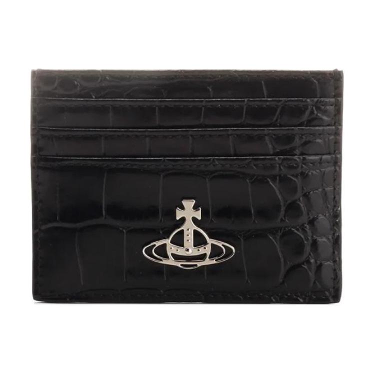 

Vivienne Westwood Женский кардхолдер из коровьей кожи черный