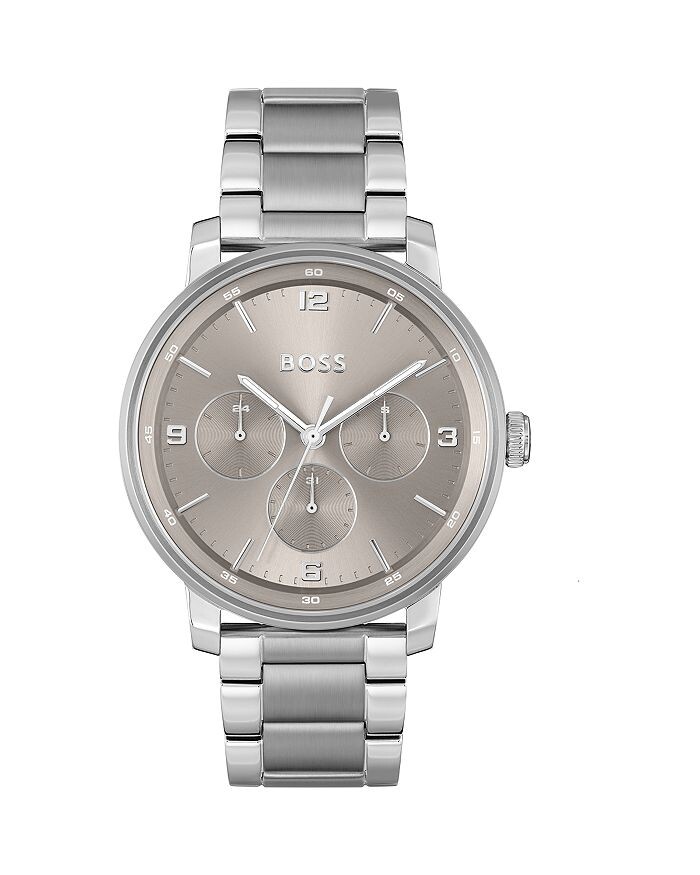 

Часы BOSS Hugo Boss Contender, 44 мм, серый