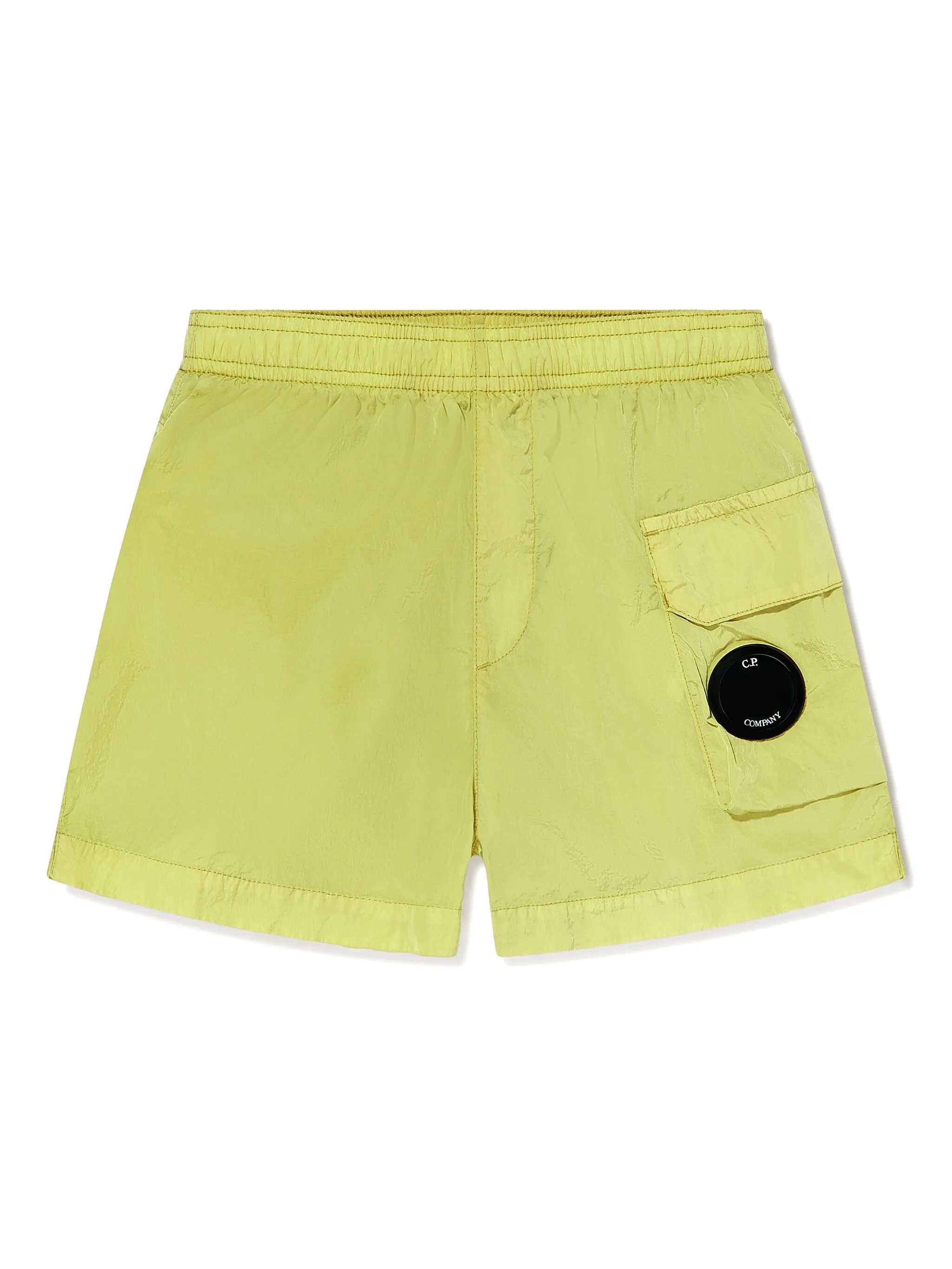 

Шорты с декором Lens C.P. Company Kids, зеленый