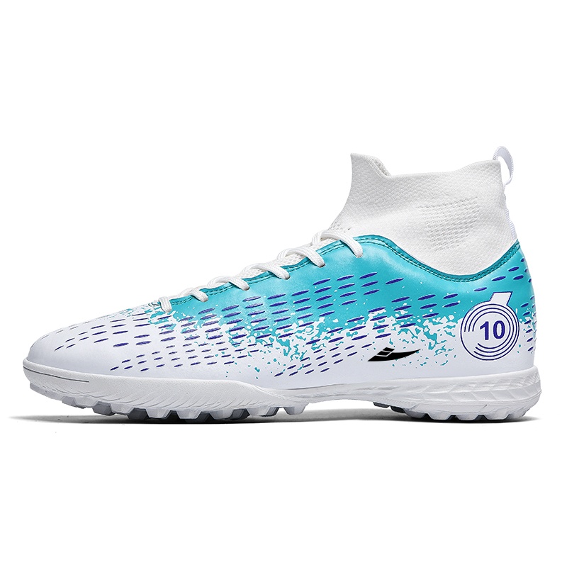 

Kuding Унисекс футбольные бутсы низкие белые для искусственного покрытия, цвет White Turf