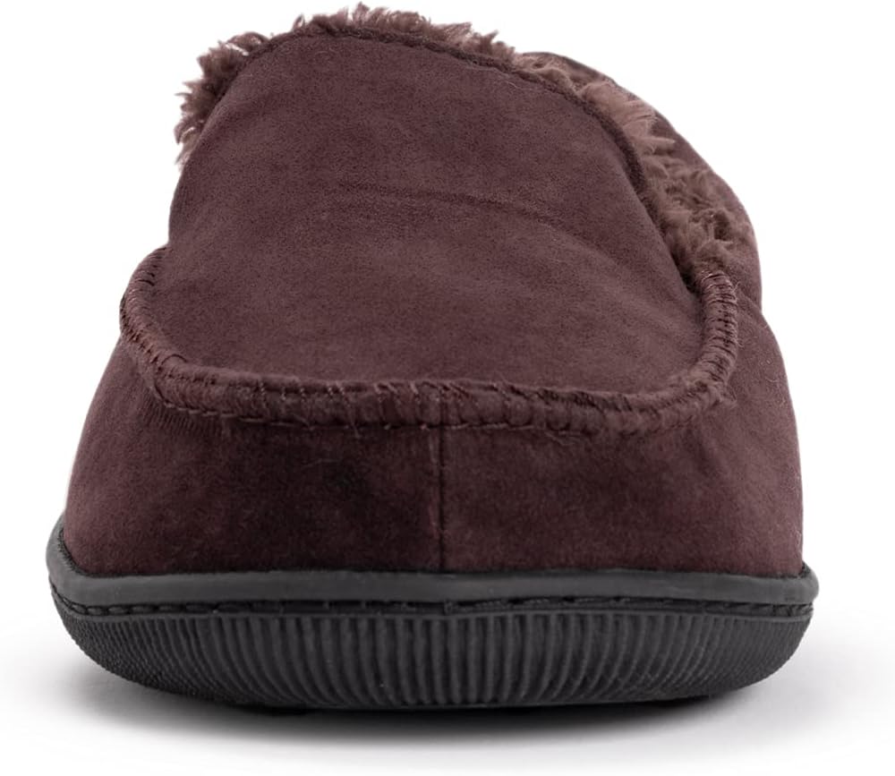 MUK LUKS мужские мокасины из искусственной замши, коричневый — фото 3