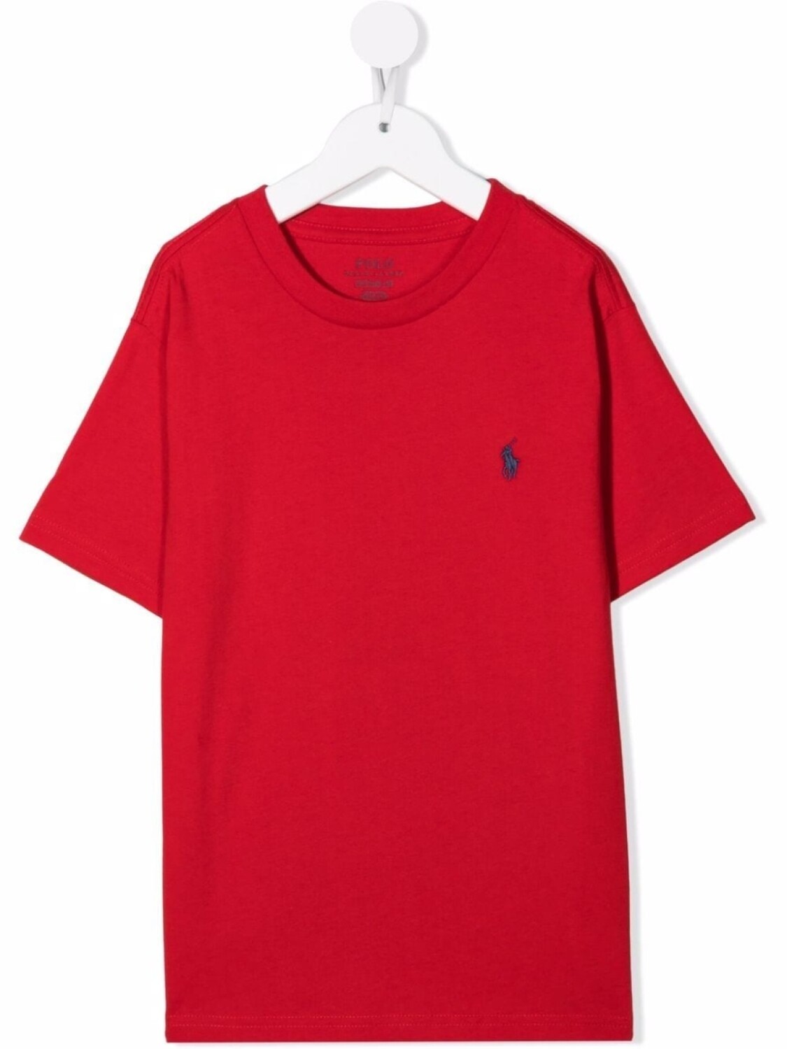 

Ralph Lauren футболка с вышитым логотипом, красный