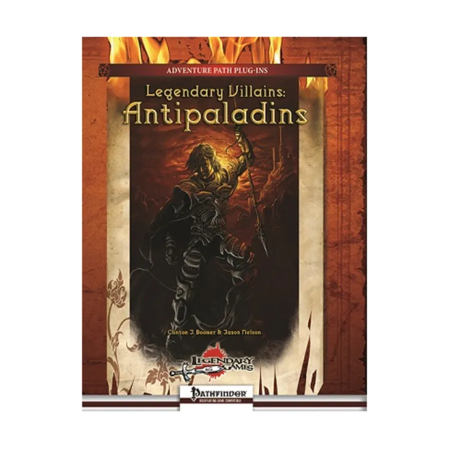 

Legendary Villains - Antipaladins, Pathfinder 1st Edition - Rulebooks, Sourcebooks & Supplements (Legendary Games), мягкая обложка