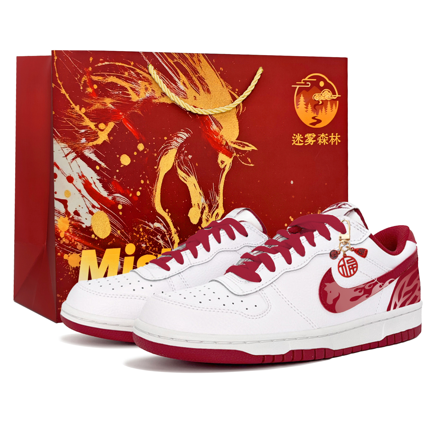 

Nike Big Chasing The Sky Покрытие Устойчивые к истиранию низкие кроссовки для скейтбординга мужские красные