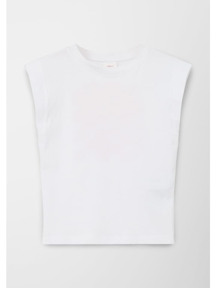 

Топ s.Oliver, белый