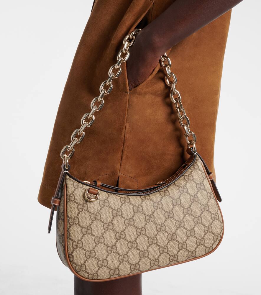 Сумка через плечо Gucci GG Emblem Small из канваса — фото 2