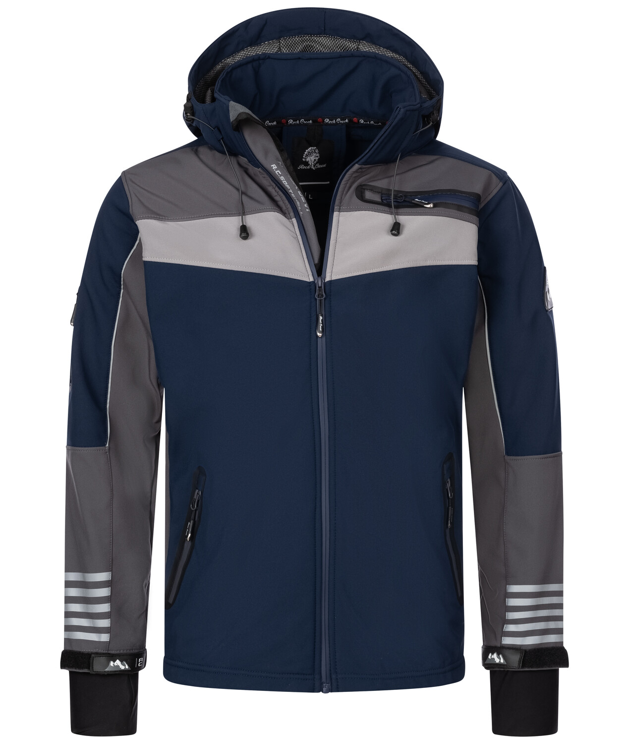 

Куртка Rock Creek Softshelljacke, темно-синий
