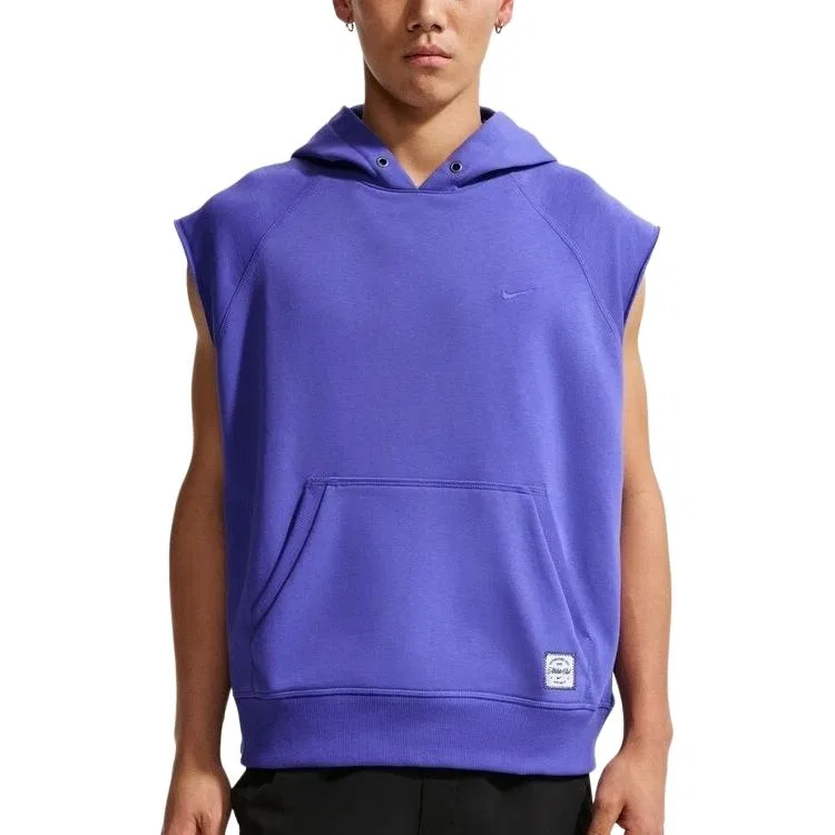 Свитшот Nike Dri-FIT AS M NK DF NAC FLC SLVLS темно-синий