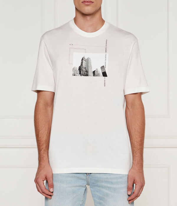 

Футболки Regular fit Armani Exchange, белый