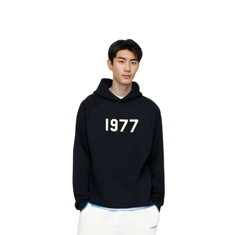 SS22 Толстовка мужская Iron Fear Of God Essentials, черный — фото 4