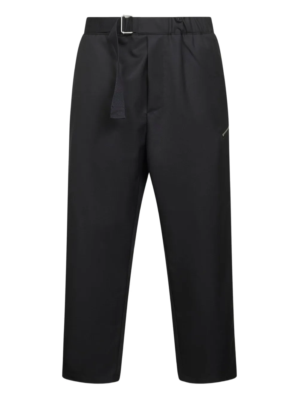 

Брюки с застежкой на поясе Oamc Peacemaker, черный