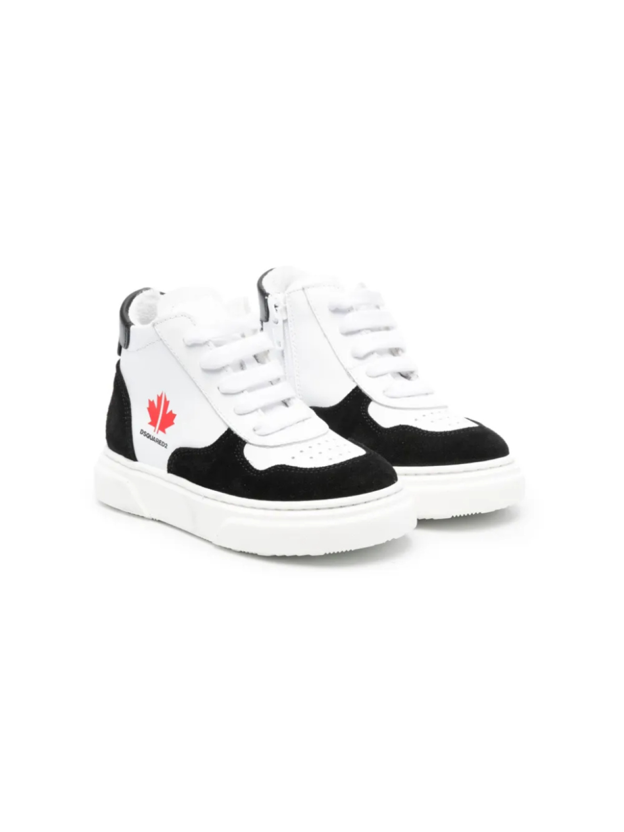 

DSQUARED2 KIDS кроссовки с нашивкой-логотипом, черный