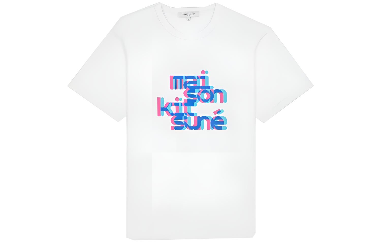 

Maison Kitsune Футболка мужская белая