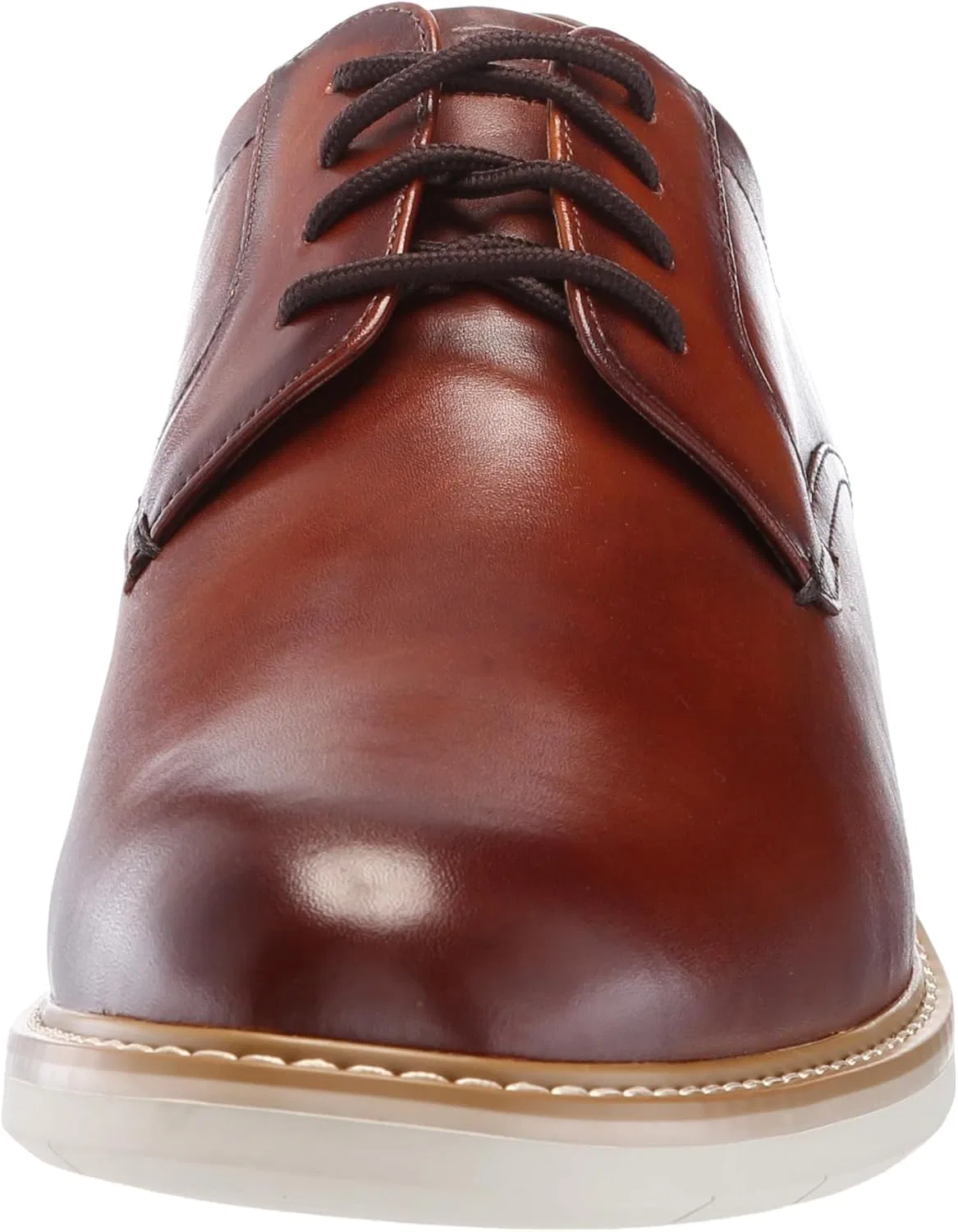 Мужские оксфорды Florsheim Neufeld с гладким носком, Cognac Multi — фото 2