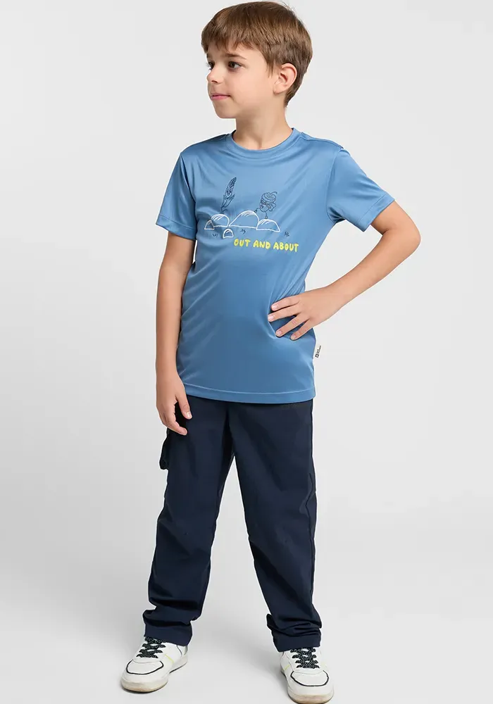 

Уличные брюки Jack Wolfskin "DESERT PANTS K", синий