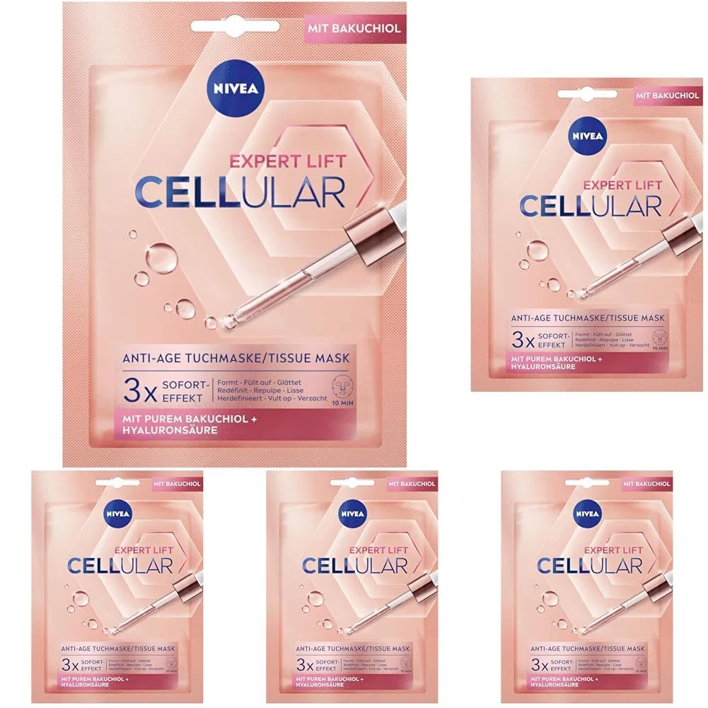 Тканевая маска Nivea — Антивозрастная «Cellular Expert Lift» от , White