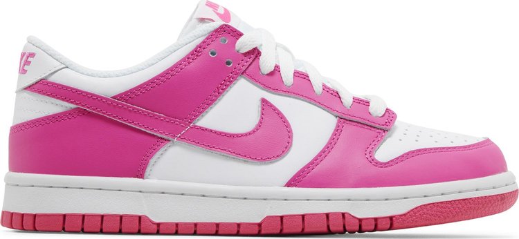 

Кроссовки Dunk Low GS 'Laser Fuchsia', розовый