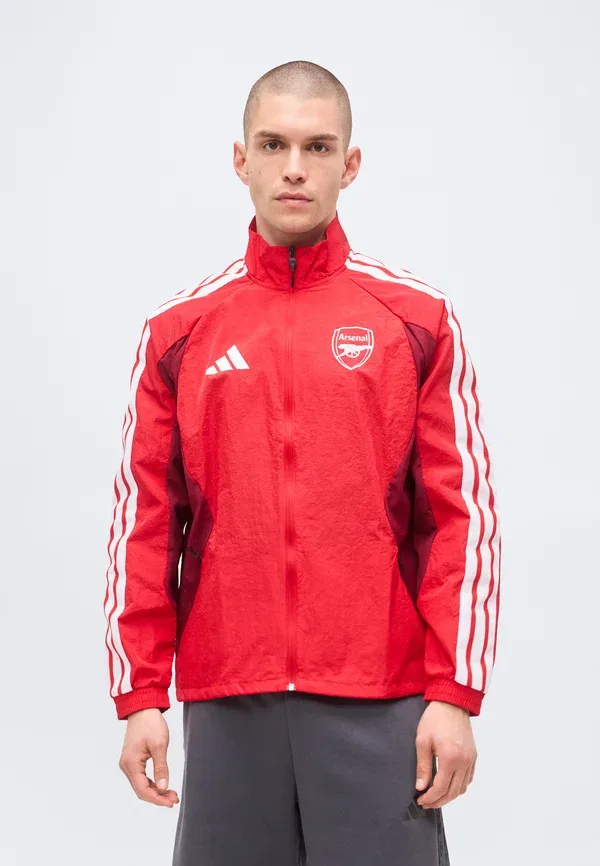 Куртка Arsenal FC Home Anthem Jacket Club Wear Adidas Performance, ярко-алый/бордовый
