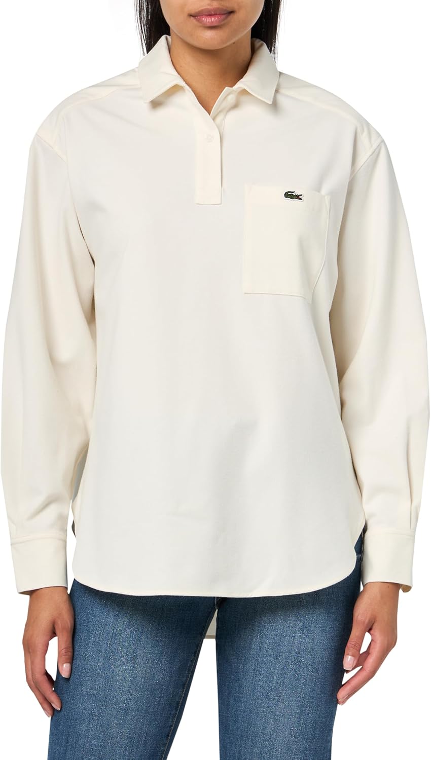 

Женская оверсайз поло Lacoste из твила, Lapland