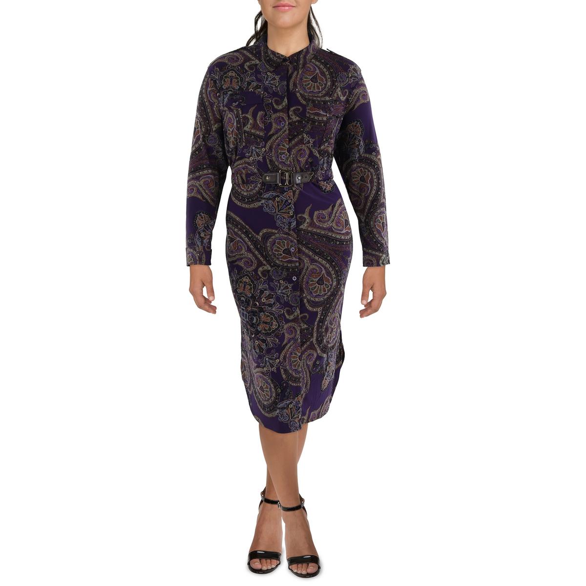 

Женское платье Lauren Ralph Lauren, фиолетовый/мультиколор