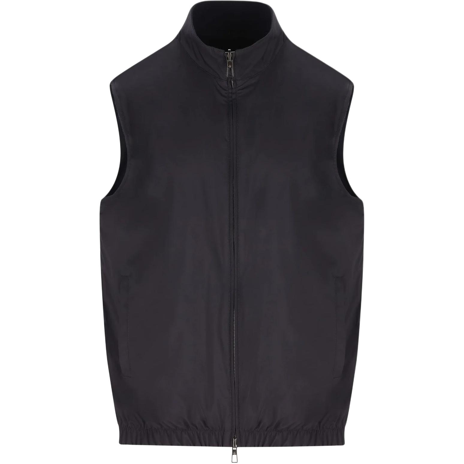 

Зип-кардиган с высоким воротником, реверсивный Loro Piana, синий