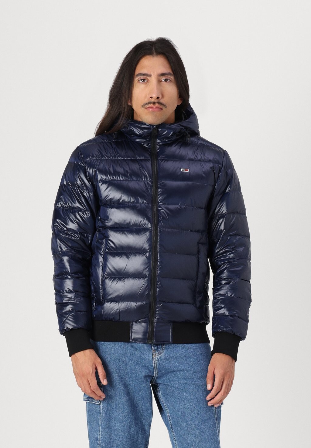 

Пуховик JACKET Tommy Jeans, темно-синий