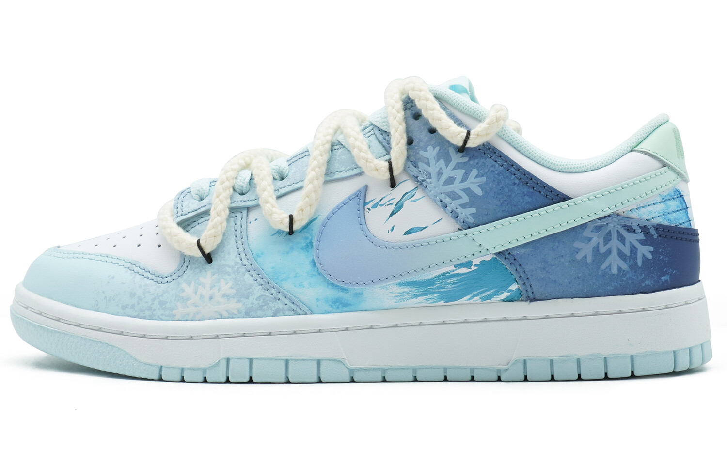 

Кроссовки Nike Dunk Skateboarding Shoes Men Low-top White/Beige/, голубой, Синий, Кроссовки Nike Dunk Skateboarding Shoes Men Low-top White/Beige/, голубой