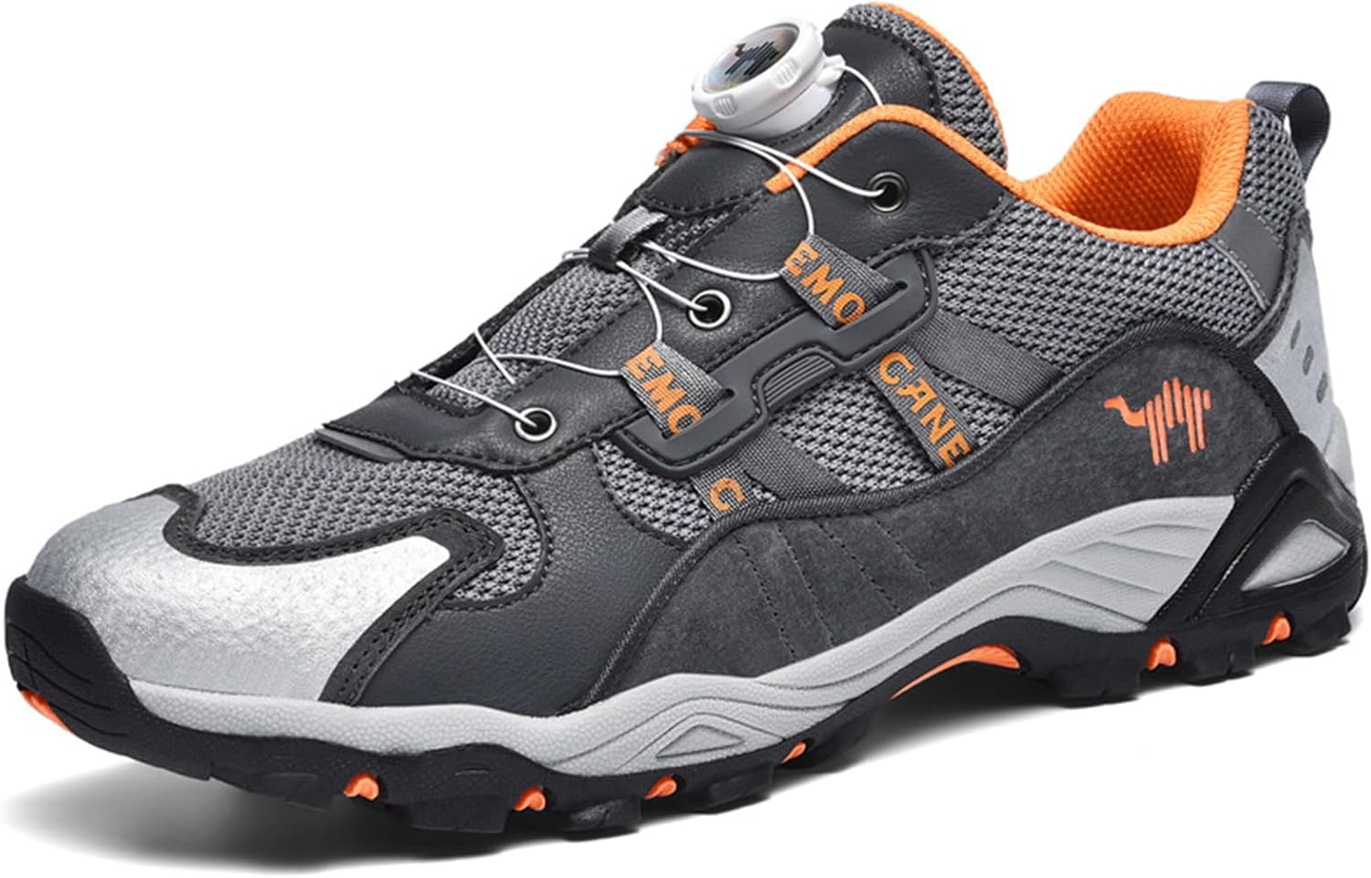 

Мужские кроссовки для активного отдыха Crepuscute, походов и альпинизма, с эластичной застежкой, водонепроницаемые, противоскользящие, с плоской подошвой, высокие, для ходьбы, модные, легкие спортивные shoes, серый