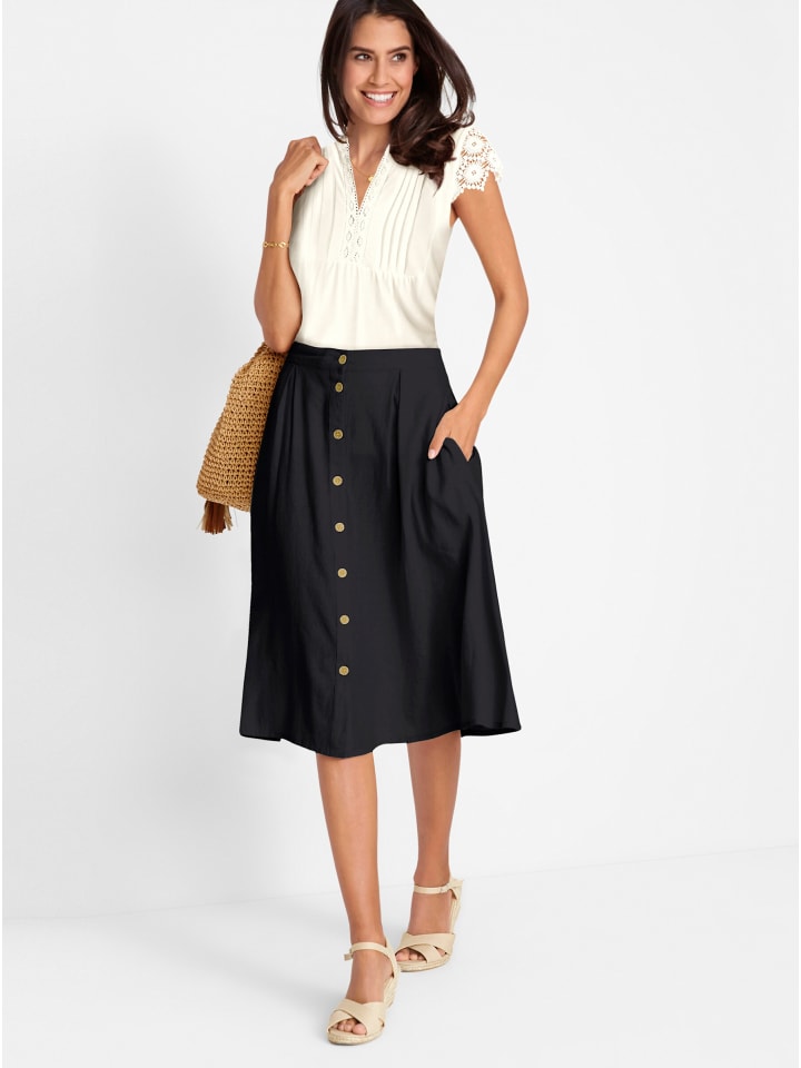 

Летняя юбка черного цвета WITT WEIDEN