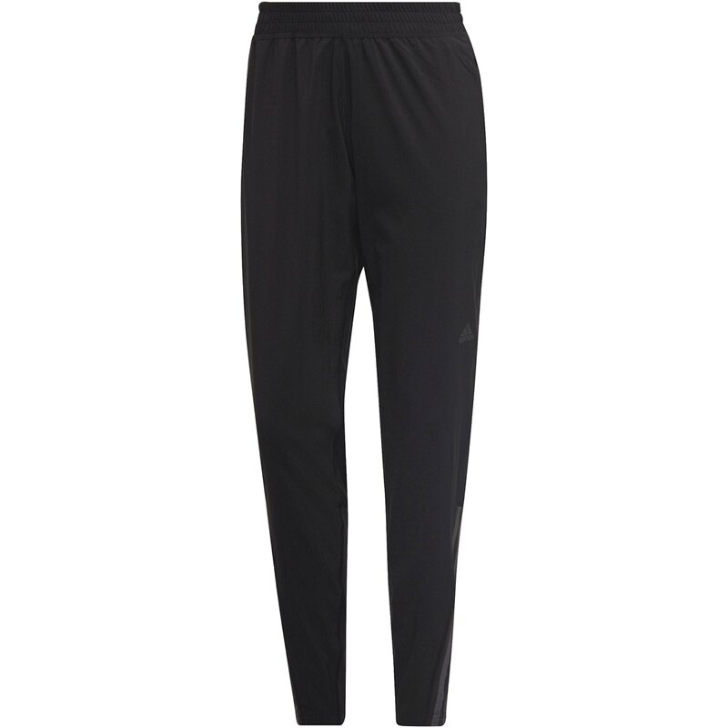 

Штаны для бега, значки с тремя полосками, бег с ветром Adidas, черный