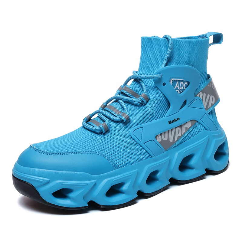 

BAKE Стойкие к скольжению и истиранию легкие мужские кеды-хайтопы красные, цвет Red