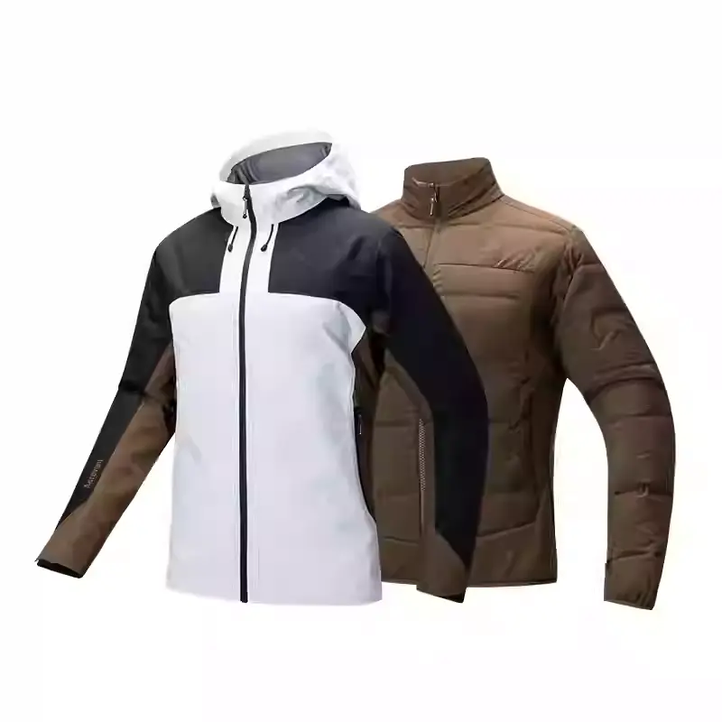 

ANTA Женская ветровка, Papyrus White/Basic Black/Sangning Brown