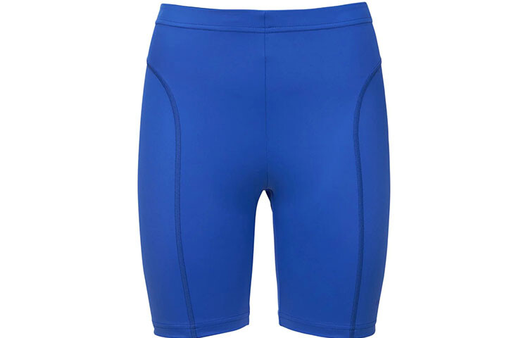 

Повседневные шорты женские синие Balenciaga